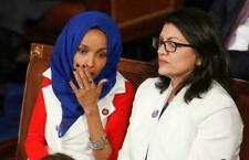 ILHAN OMAR RASHIDA TLAIB GLOSSY POSTER PICTURE PHOTO BANNER usa muslim reps 5266