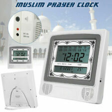 Automatic Digital Clock Islamic Azan Muslim Prayer Alarm Clock Wall Table Decor