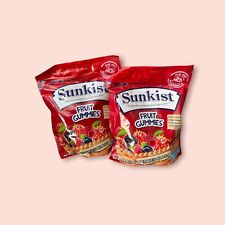 2 Pack - 28oz (793g) Bag Sunkist BERRIES BLAST Fruit Gummies (Halal)