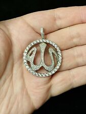 Engraved Bismi Allah Necklace Islamic Gift Islam Charm Muslim Chain Quran God 