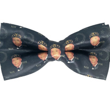 Nation of Islam Elijah Muhammad bow tie ,Fruit of Islam pre-tied NOI/FOI Black b