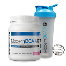 Modern BCAA Branched Chain Amino Acid Powder 30 Servings + FREE SHAKER!