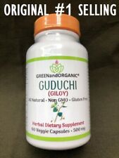 Giloy Guduchi (Tinospora Cordifolia Extract) Vegetarian Capsules USA-MADE HALAL