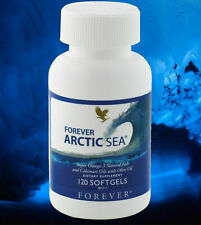 New FOREVER ARCTIC SEA (120 Softgels) for lower Cholesterol, HALAL. Exp. 2025