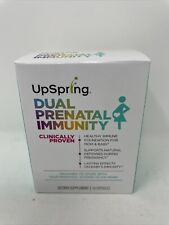 Upspring Dual Prenatal Immunity Vitamin for Mom & Baby, 30 Capsules 7/22 exp.