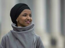 ILHAN OMAR GLOSSY POSTER PICTURE PHOTO BANNER somali muslim minnesota rep 5270