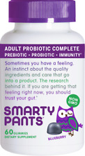Adult Probiotic Complete Blueberry SmartyPants 60 Gummy