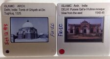 Tomb Of Ghiyath Al-Din Tughluq: 2 35mm Slides- Indian Islamic Architecture