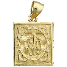 New Real Solid 14K Gold 3D Islamic Quran Locket Charm