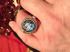 925 Silver İslamic Men's Ring Size 10 handmade NEW