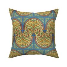 Islamic Persian Turkish Throw Pillow Cover w Optional Insert by Roostery