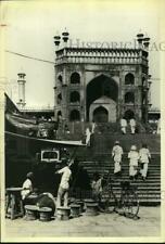 1980 Press Photo Islamic architecture...Jama Masjid mosque in Delhi, India.