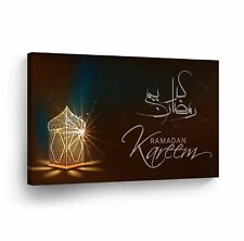 Islamic Wall Art Ramadan Kareem Canvas Print Home Decor Arabic Calligraphy