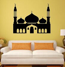 Wall Decal Islam Muslim Mosque Room Architecture Art Vinyl Decal (ig2654)