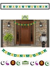 RAMADAN MUBARAK Banner Islamic Gift-Ramadan Decor-Eid Decor-Muslim Gifts Muslims