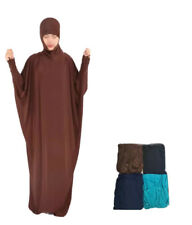 Muslim Women Prayer Dress With Hijab, Abaya, Kaftan, Khimar, Burqa Islamic Pra