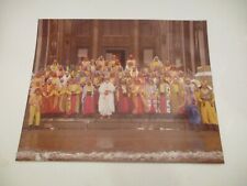 Detroit Michigan Moslem Temple Shriners Large Group Color Photo Full Uniform