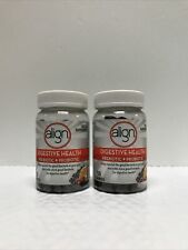 Set Of 2 Align Digestive Prebiotic + Probiotic - 50 + 50 Fruit Flavored Gummies