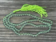 Tasbeeh Pray Beads Green Neon Plastic Prayer Beads Muslim Religious Tasbeh