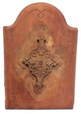 Carved Wooden Wood Plaque Arabesque Islamic Geometric Pattern Sign   
