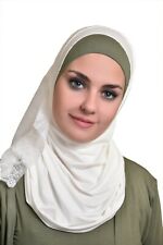 AL- Amira hijab-Women Muslim Cotton Scarf  Warp Head scarf  Islamic Arab Hijab
