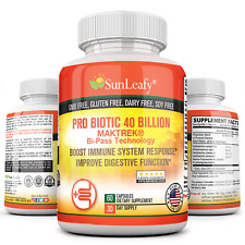 Probiotic High Potency 40 to 80 Billion CFU  Lactobacillus, Bifidobacterium