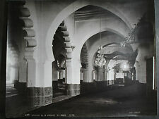 antique old PHOTO LEROUX MUSLIM MOSQUE EL KEBIR AFRICA  ALGERIA ALGER