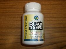 Amazing Herbs Black Seed Ultimate 100 Veg. Capsules Whole Spectrum 7/2022