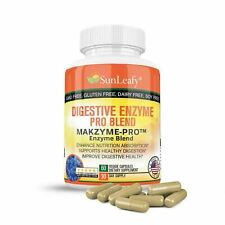 Digestive Enzymes Capsules - Supports Healthy Digestion - Amylase Lipase