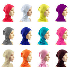 Muslim Islamic Women Ramadan Hijab Long Scarf Shawl Wrap Headwear Wrap Cap Black