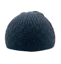 Modefa Turkish Islamic Men's Checkered Knit Kufi Takke Skull Cap Prayer Hat