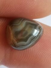 Islamic 6.00 Ct Natural Yemeni Soleimani Aqeeq, Hakik Pear Cut Gemstone 