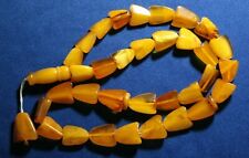 Natural Baltic Amber Islamic Prayer Beads Tasbih Misbaha Muslim Rosary 34 gr