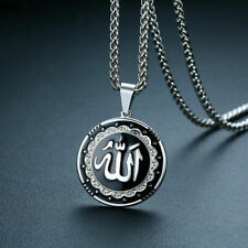 Muslim Women Men Silver Gold Plated Islamic God Allah Pendant Necklace Jewelry