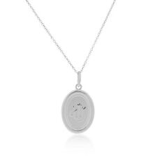 925 Sterling Silver Muslim Arabic Allah Pendant Necklace