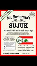 Mr. Basterma Halal  Sujuk sujouk  Sausage12oz Soujouk soujuk sucuk