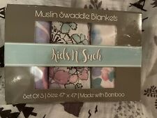 kids n such muslim swaddler blanket