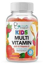 Doctors Finest Multivitamin w/ Zinc Gummies for Kids, Tooth Friendly, 120 Count