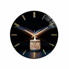  Non Ticking Wall Clock Islamic Wall Clock Home Decor Allah Wall Decor Style 2