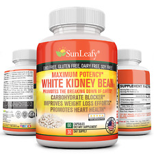 White Kidney Bean 100% Carb Blocker Supports Digestion & Improve Heart Health