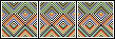 99 Names of Allah, Asmaul Husna,Islamic Home decor, Set of 3 Pictures 18"x18" _3