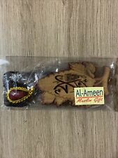 Al-Ameen Muslim Gift Car Mirror raved wood leaf W/Tassels
