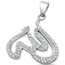 14k Yellow Gold God Muslim Arabic Allah Charm Pendant 1.3 grams