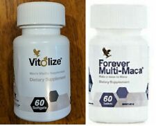1 bottle of Forever Multi Maca & 1 bottle Forever Vitolize for men KOSHER/HALAL