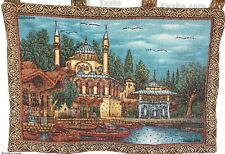 tapestry Islamic hand beaded Embroidered wall hanging Art home decor mosque26*37