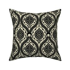 Turkish Ogee Islamic Persian Throw Pillow Cover w Optional Insert by Roostery