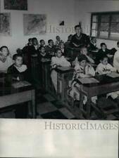 1952 Press Photo Moslem Children at Primary School in the Medina Morocco