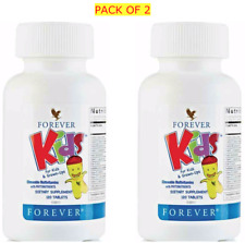 2 PACK of FOREVER LIVING KID'S MULTIVITAMINS (120 chewable tabl.ea) KOSHER/HALAL