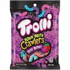 Trolli Sour Brite Crawlers, Very Berry Flavor, 5 oz