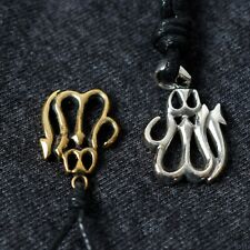 Islam Muslim Allah Quran 92.5 Sterling Silver Brass Necklace Pendent Jewelry
